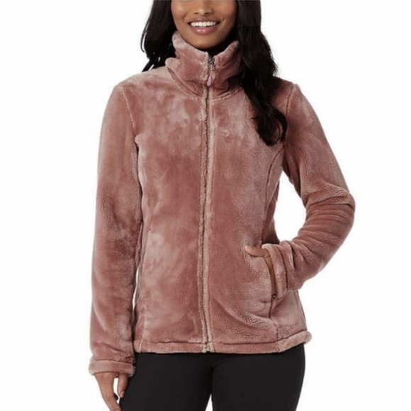 thumbnail image 2 of 32 Degrees Women's Luxe Fur Jacket - Faux Fur Fleece Winter Coat 2 of 14